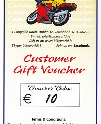 €10 Euro Gift Voucher