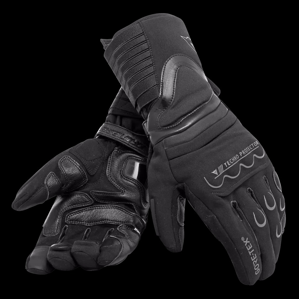 Dainese Tempest Unisex D-Dry Long Gloves Blk