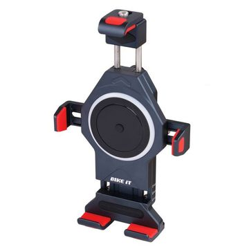 BikeIt Premium alloy phone holder with wireless charging 