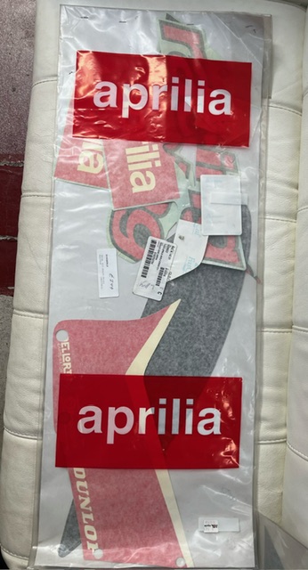 Aprillia RS125 Genuine Decal kit 