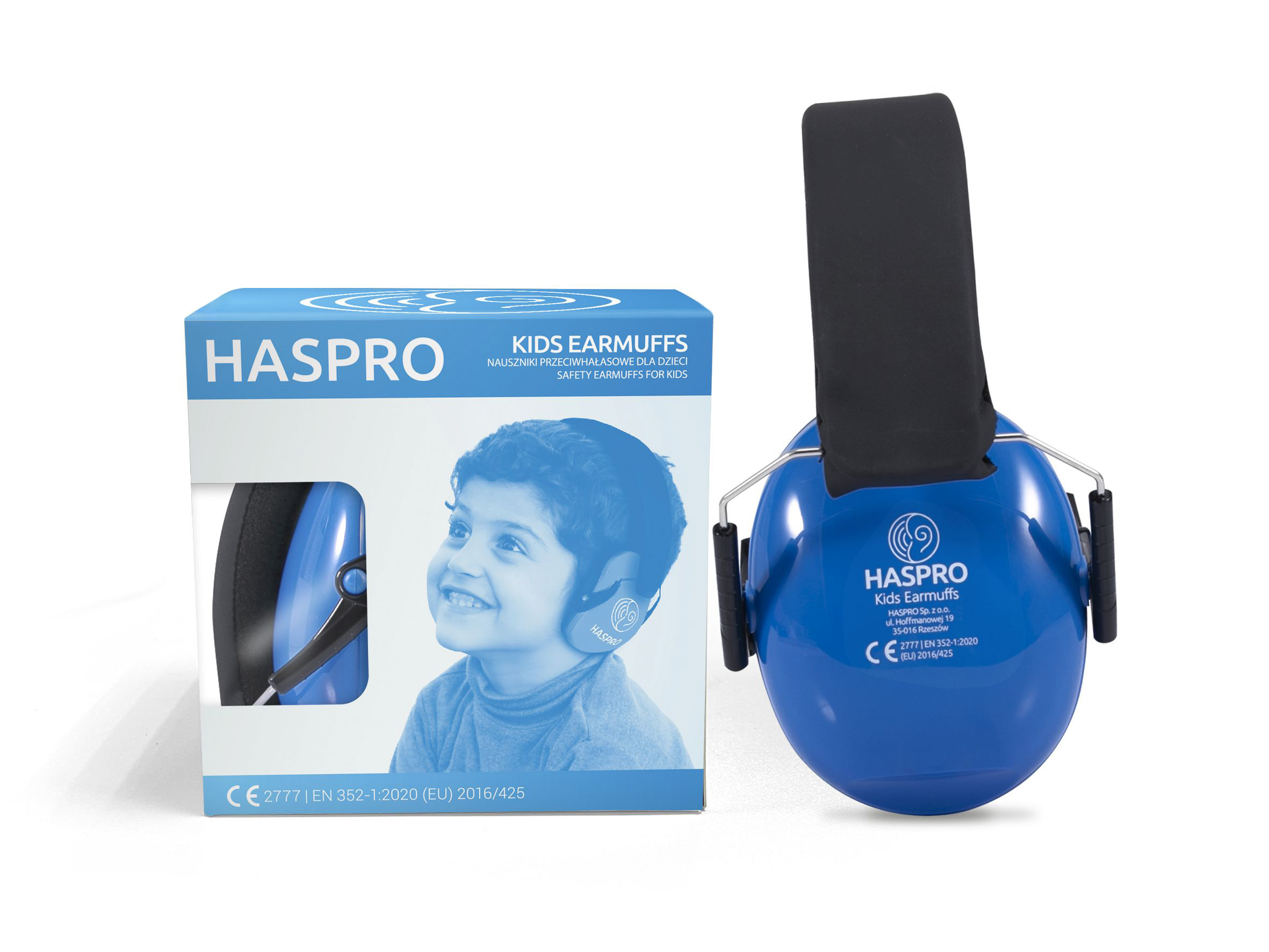 HASPRO Kids Earmuffs Blue