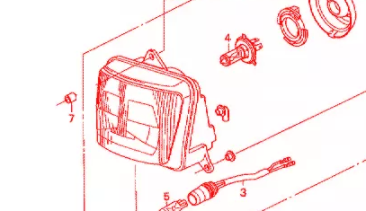 33100MY5E11 LIGHT ASSY HEAD