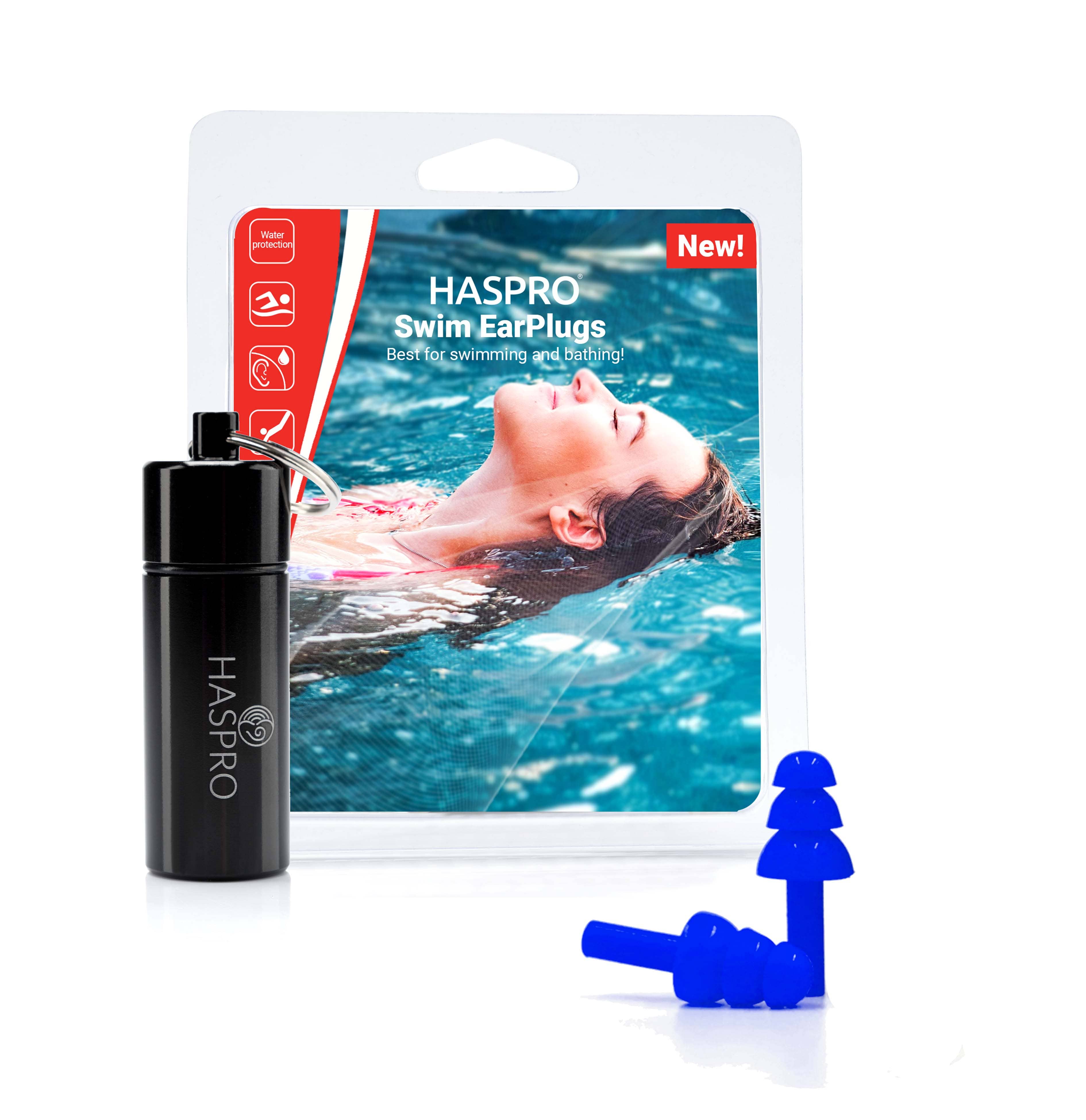 HASPRO Swim Reusable Earplugs