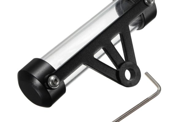 Motorbike Tax Disc Cylindrical Holder Black