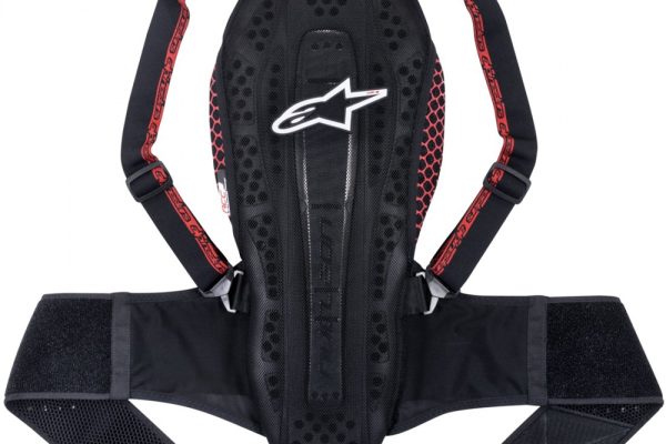 Alpinestars Nucleaon KR-Cell Smoke Black Red Back Protector