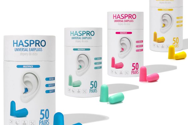 HASPRO Universal earplugs 50 pairs