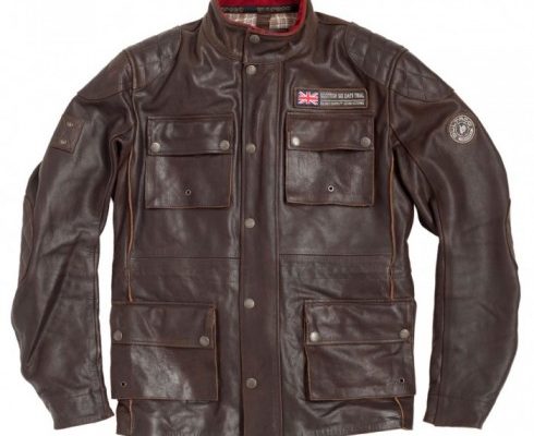 Bultaco Chaqueta Brown Leather Jacket