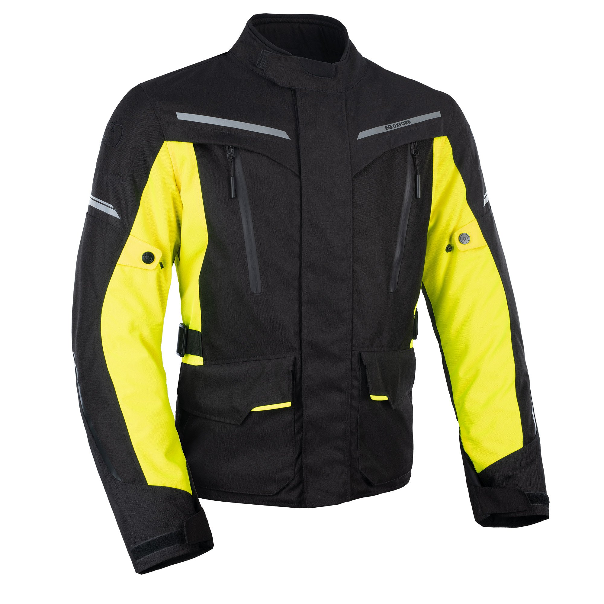 Oxford Metro 2.0 MS Jacket Black/Fluo