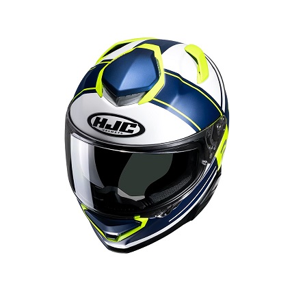 HJC RPHA 71 Zecha MC3HSF Yellow Helmet