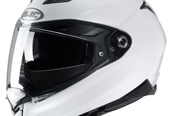 HJC F70 PEARL WHITE