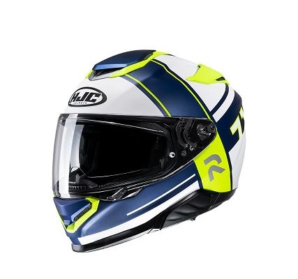 HJC RPHA 71 Zecha MC3HSF Yellow Helmet