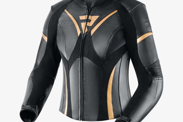 Rebelhorn Rebel Lady Leather Jacket Black/Gold