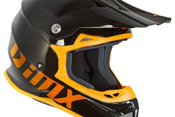 IMX Racing FMX-01 Motorcycle Helmet Black/Orange