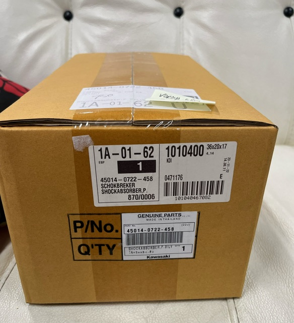 Kawasaki Versys 650 OEM rear shock absorber