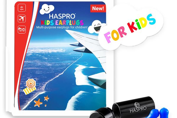 HASPRO Kids Reusable Earplugs
