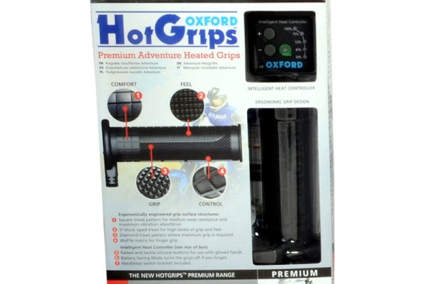 Oxford Hotgrips Premium Heated Grips - Adventure - UK Specific