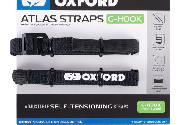Oxford Atlas G-Hook 17mm x 2m Black (Pair)