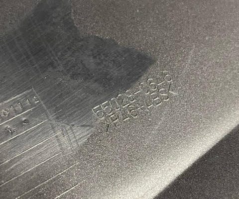 Ninja 400 lower belly pan (LH)