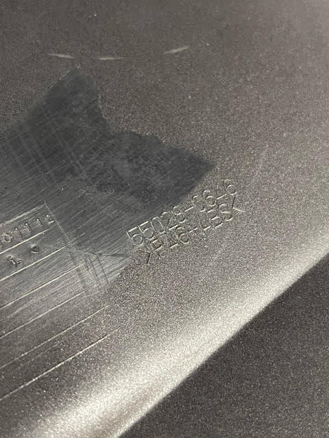 Ninja 400 lower belly pan (LH)