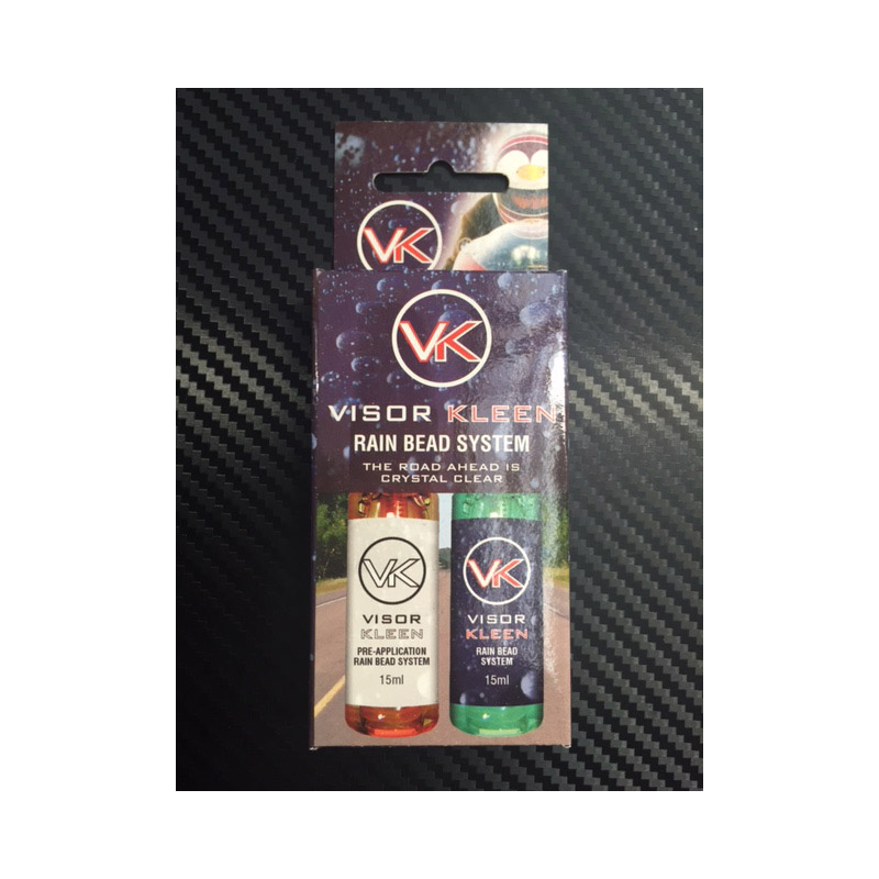 Visor Kleen Rain Bead System